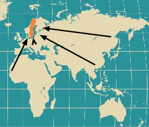 Origen de las poblaciones emigrantes