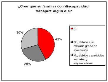 Fuente: Encuesta Fundación Adecco a familias con personas con discapacidad
