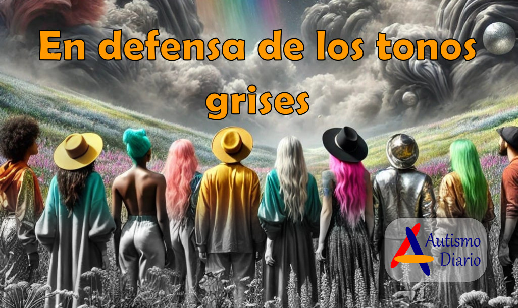 en defensa de los tonos grises autismo
